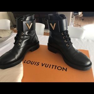 Louis Vuitton Wonderland Ranger Boots Sz 37.5 - Luxe Du Jour